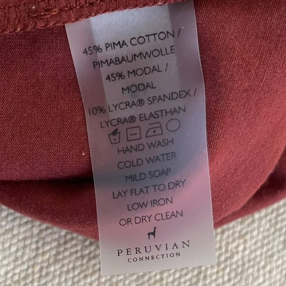 Peruvian Connection Woman's Plus-Size Brown Floral Casbah Maxi Dress Sz XXL - Picture 8 of 11